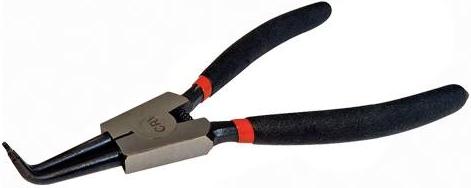 Silverline - External Circlip Bent Nose Pliers 180mm - PL75